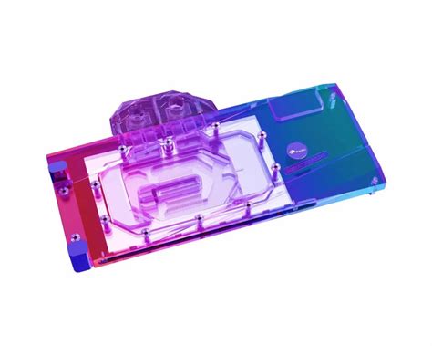 Bykski Full Coverage Gpu Water Block And Backplate For Gunnir Intel Ar Bykski