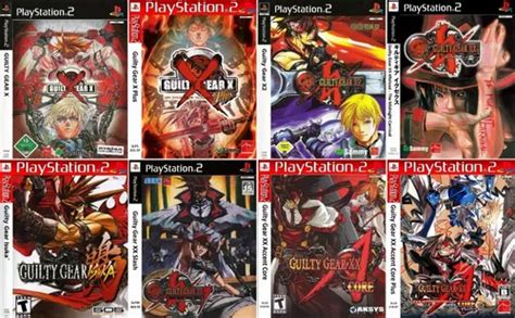 Guilty Gear Coleção Completa 8 Dvd Patch Ps2 Matrix Mercadolivre