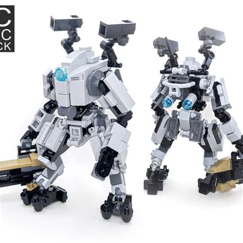 Moc Building Bricks Japan Warrior Robot Suit Blocks Toys Gifts Etsy