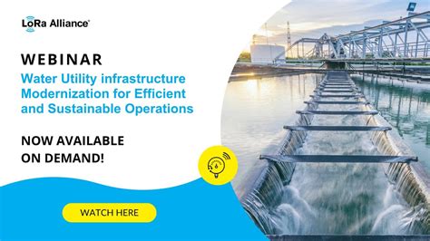 Water Utility Infrastructure Modernization For Efficient And