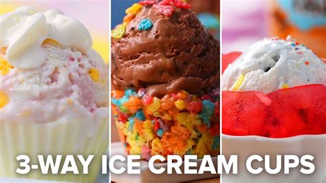 How To Make Edible Ice Cream Cups 3 Ways • Tasty Youtube