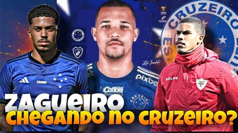 ZAGUEIRO CHEGANDO NO CRUZEIRO ZÉ IVALDO AVANÇOU PAULO DE SAÍDA E