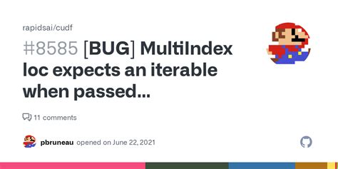 Bug Multiindex Loc Expects An Iterable When Passed Timestamp Issue