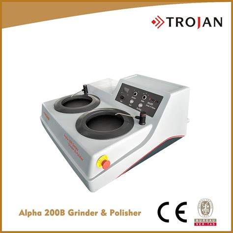 Alpha B Hot Sale Double Wheel Manual Metallographic Equipment Sample