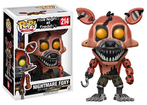 Funko Five Nights at Freddys Funko POP Games Nightmare Foxy Vinyl ...