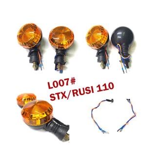 PAIR TURN SIGNAL LIGHT CT100 BAJAJ RUSI BC 150 BARAKO STX RUSI TMX