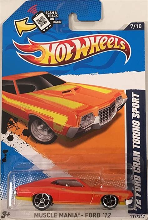 Amazon 2012 Hot Wheels Walmart Exclusive Muscle Mania 72 Ford