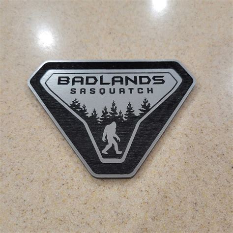 Ford Bronco Badlands Sasquatch Emblem Badge Etsy