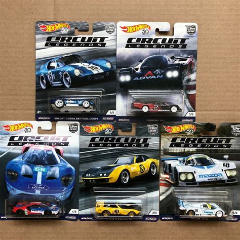 Hot Wheels Premium Circuit Legends Set Hobbies Toys Toys Games On Carousell