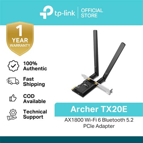 Tp Link Archer Tx E Ax Wi Fi Bluetooth Pcie