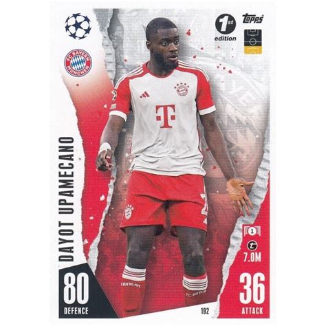 Dayot Upamecano St Edition Euro Soccer Cards