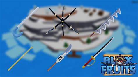 Todas As Espadas Do Sea Do Blox Fruits Showcase E Como Pegar Cada Uma