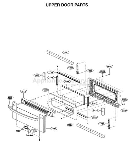 Parts For Ldg3036st Lg Electric Ranges