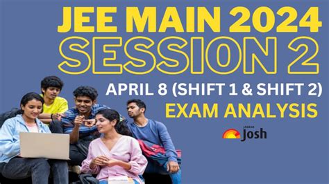 Jee Main Analysis 2024 April 8 Shift 1 2 Check Subject Wise Paper