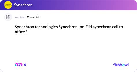 Synechron Technologies Synechron Inc Did Synechro Fishbowl