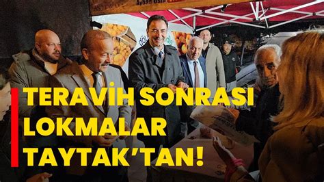 Teravih sonrası lokmalar Taytaktan Afyon Haber Odak Gazetesi Son