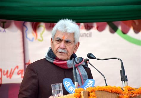 Lg Manoj Sinha Among 100 Most Powerful Indians For 2024 Kashmir Observer