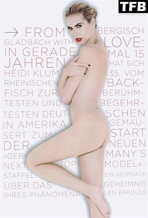 Heidi Klum Sexy Nude Collection Part Photos Pinayflixx Mega Leaks
