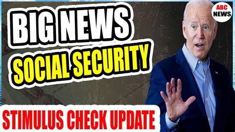 BIG NEWS SOCIAL SECURITY STIMULUS CHECK UPDATE MAY 16 YouTube