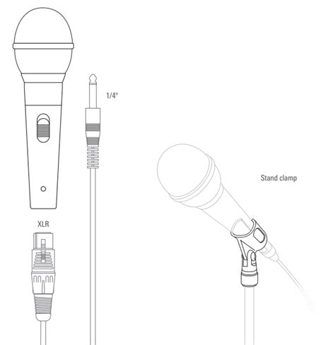 Audio Technica ATR1300x Unidirectional Vocal Microphone User Guide