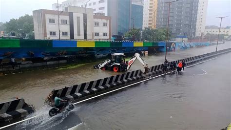 "Cyclone Michaung Causes Devastation in Chennai, Tamil Nadu"