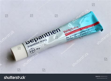 Bepanthen Tube Dexpanthenol Ointment Used Treat Stock Photo 1962616216