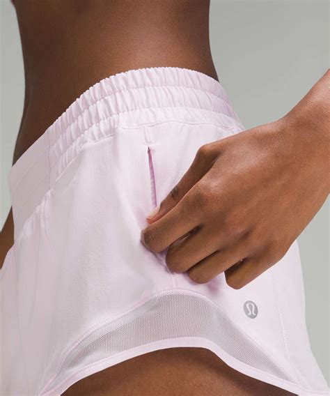 Lululemon Hotty Hot Low Rise Lined Short Meadowsweet Pink Lulu Fanatics