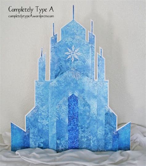 How To Make Elsas Ice Castle From Disneys Frozen Frozen Birthday