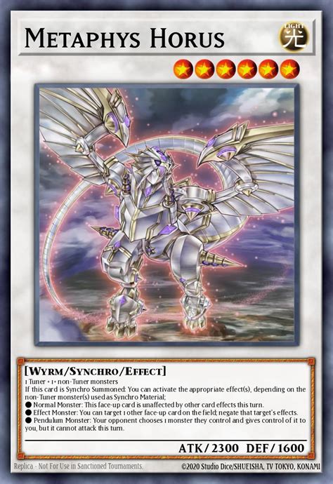 Metaphys Horus Yu Gi Oh Card Database Ygoprodeck