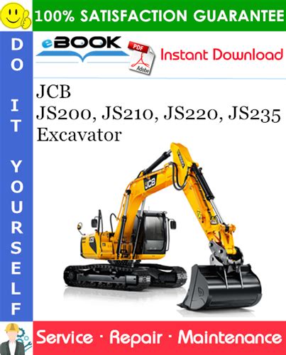 Jcb Js Js Js Js Excavator Service Repair Manual Pdf