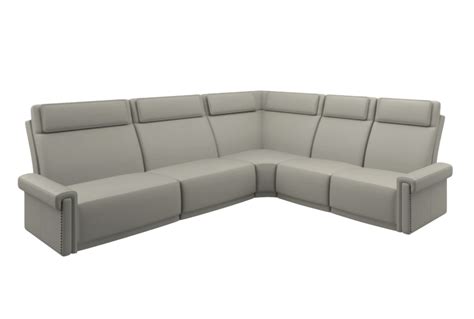 Elran 6000 Art Of Options Long Left Sectional Leather And More