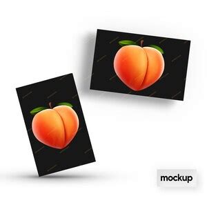 Peach Emoji PNG Graphic Emoji Clipart Instant Digital Download Files - Etsy