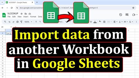 How To Import Data From One Google Sheets Document To Another Youtube