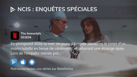 Regarder NCIS Enquêtes spéciales saison 1 épisode 4 streaming complet