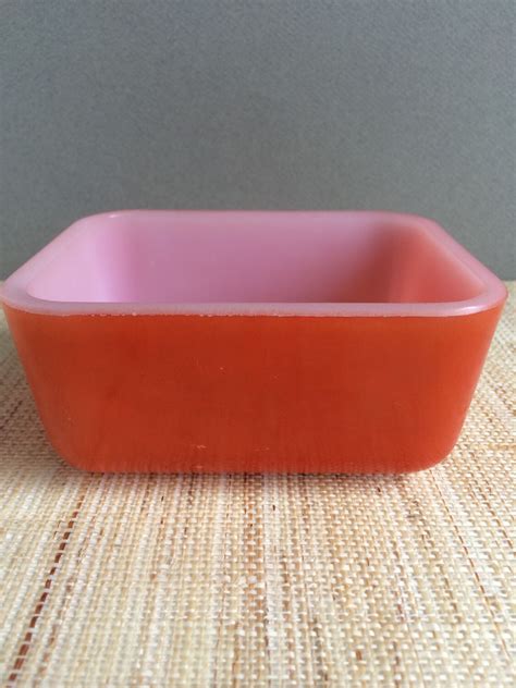 Maid Of Honor Ovenware Vintage Red Refrigerator Dish Small Baking