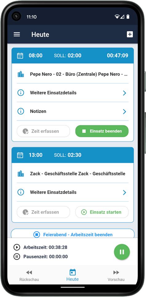 Mit Der Gebäudereiniger App Von Fortytools Im Mobilen Einsatz