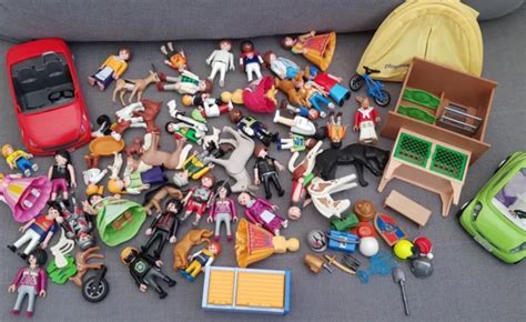 Playmobil Gros Lot Personnages Animaux Accessoires Eur Picclick Fr