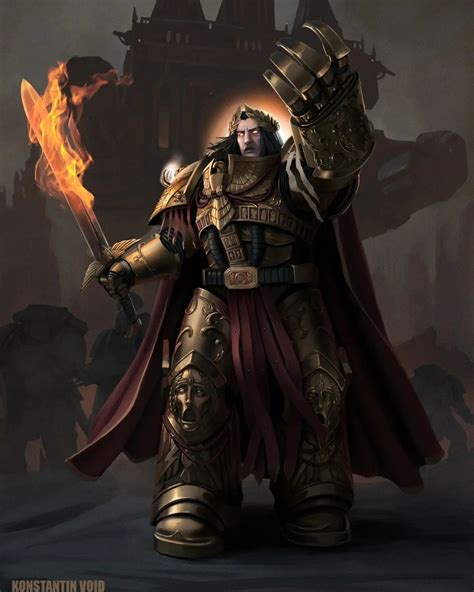 The Emperor Of Mankind - Art by Konstantin Void - 40K Gallery