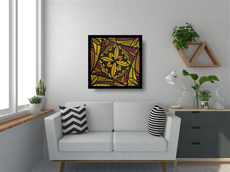 Samoan Print Samoan Painting Samoan Artwork Samoan Art Etsy