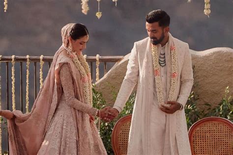 In Pictures Athiya Shetty And Kl Rahul Are Officially Married