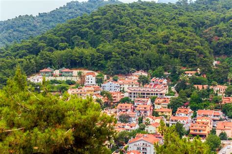 Marmaris Cityscape Building Turkey Stock Photo Image Of Plant