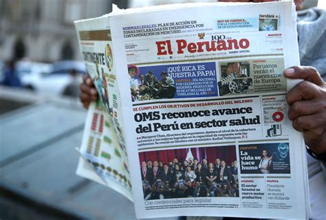 Diario Oficial El Peruano Celebra Su Aniversario Al Servicio Del