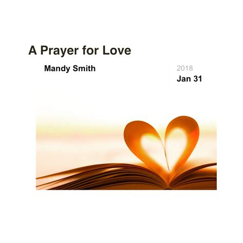 A Prayer for Love – My Joyous Heart