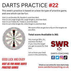 Practice | SWR Darts Coaching