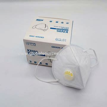 China Disposable Foldable Kn95 Mask With Breathing Valve On Global