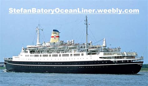 TSS STEFAN BATORY TS S STEFAN BATORY Polish Ocean Liner 1968 1988