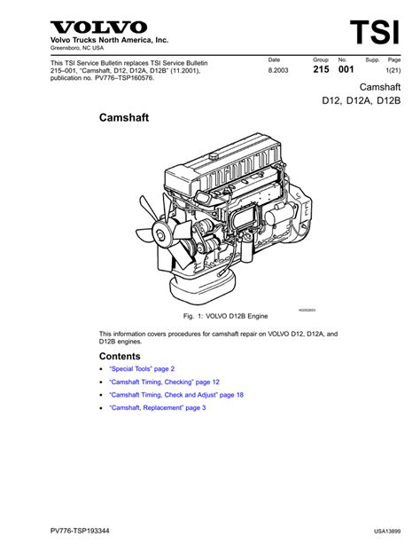 Volvo D12 Specification Manualzz