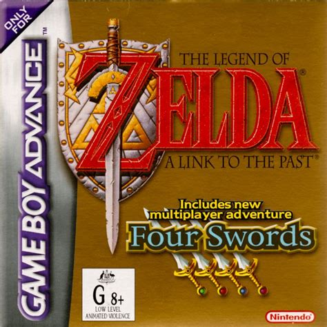 The Legend of Zelda: A Link to the Past/Four Swords (2002) Game Boy ...