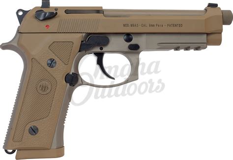 Beretta M9A3 Type G Full FDE Pistol 10 RD 9mm Omaha Outdoors