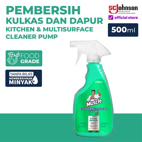 Mr Muscle Kitchen Multi Surface Cleaner Pump Ml Pembersih Kulkas